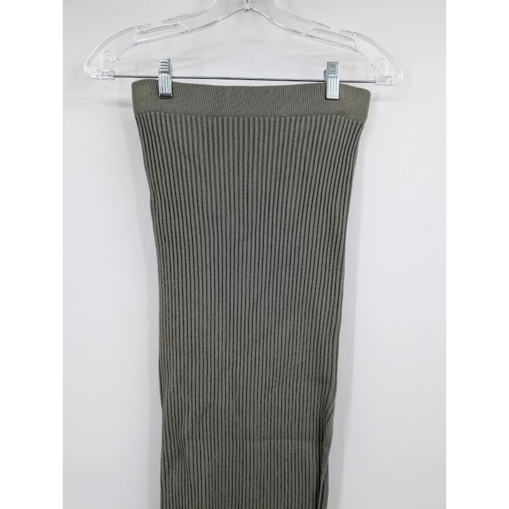 Petal & Pup Bowen Ribbed Knit Maxi Skirt green NWT Women's sz M - Picture 2 of 8